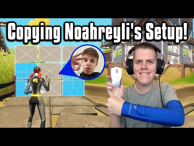 I Used Noahreyli's PRO Setup In Arena! - Fortnite Battle Royale