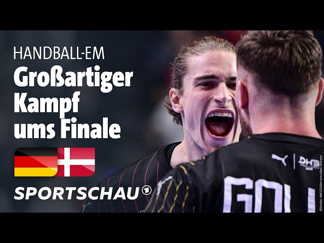 Deutschland - Dänemark Highlights | Handball-EM 2024 | Sportschau