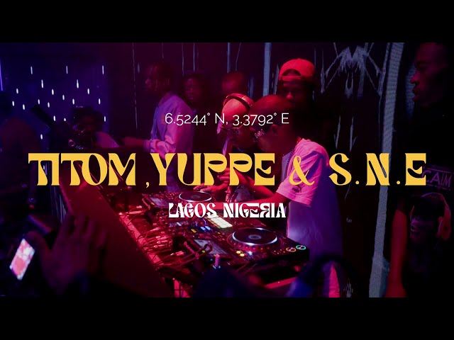 TitoM, Yuppe and S.N.E in Lagos (Nigeria)