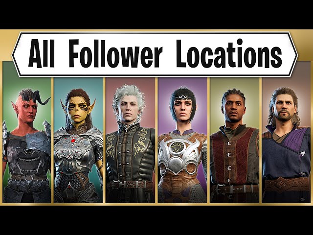 Find All the Origin Character Locations Early in Baldurs Gate 3!