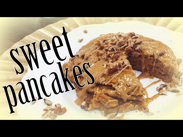 Sweet Potato Pancakes! Healthy Vegan Breakfast | CHEAP CLEAN EATS