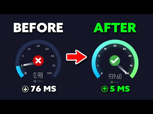 How to Speed Up Any Internet! 🔧 (Lower Ping & Faster Download Speeds)