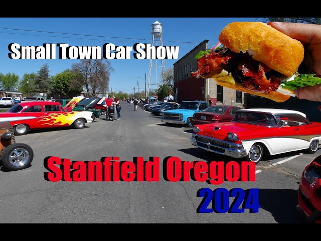 Cars, Burgers, and more! Stanfield Street Fair Shine & Show.