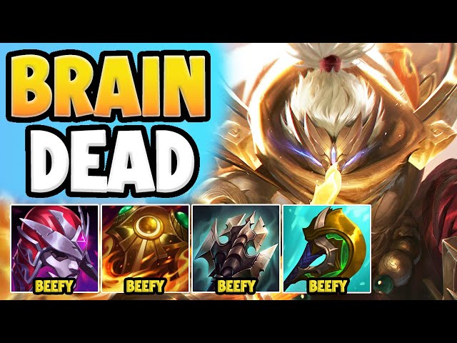 Top Lanes MOST BRAINDEAD Build Is 100% TOO Strong On Jax! - League of Legends