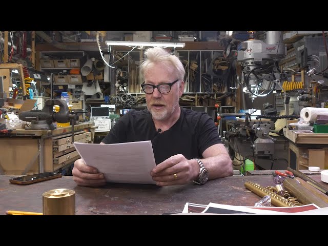 Ask Adam Savage: The Worst Sound from MythBusters