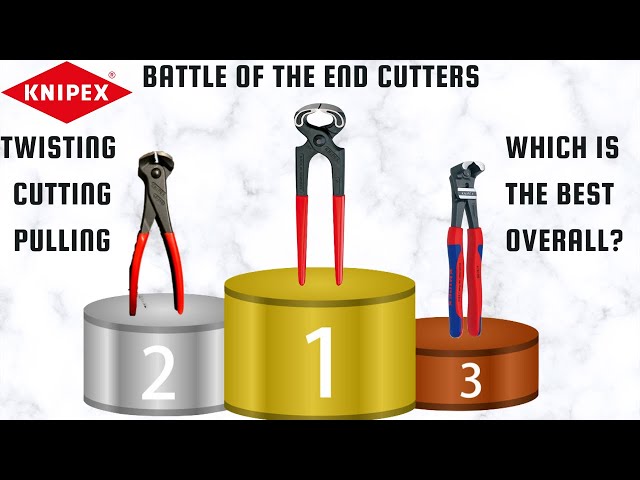 Knipex Carpenter's End Cutters vs. Bolt End Cutters vs. Standard End Cutters! Which is The Best?