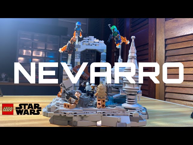 LEGO Star Wars “Escape From Nevarro” Moc