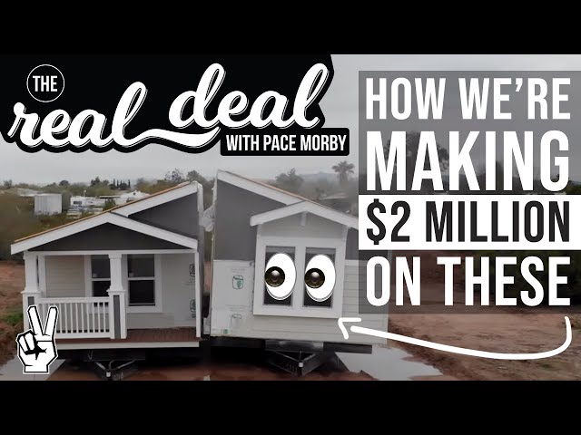 $2 Million in 2 Years!!  Wholesaling Mobile Homes | The Real Deal with Pace Morby