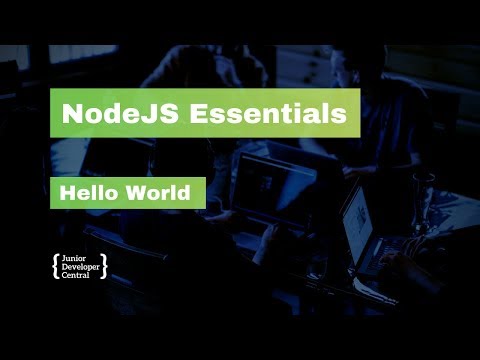 NodeJS Essentials 03: Hello World