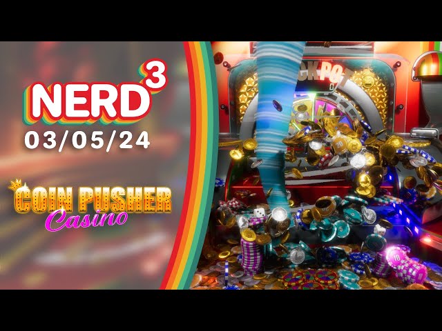 Road to £1,000,000 | Coin Pusher Casino | Nerd³ Live