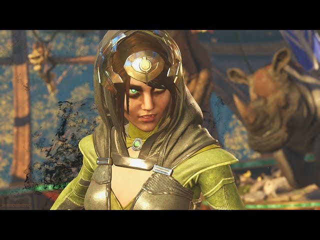 Injustice 2: Enchantress Vs All Characters | All Intro/Interaction Dialogues & Clash Quotes