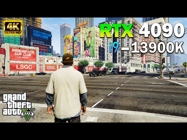 GTA V after 10 years in RTX 4090 24GB | 4K | ULTRA Settings (Performance Test)