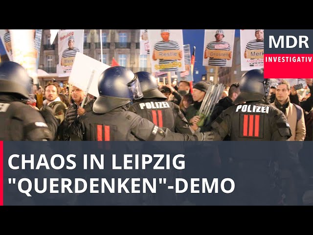Chaos in Leipzig - "Querdenker"-Demo | Exakt