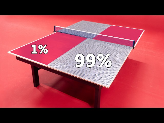 Impossible Ping Pong Table