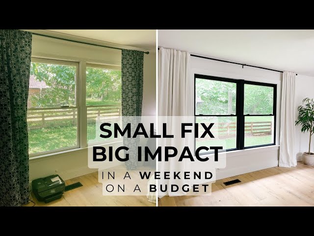8 Easy & Affordable Ways To Update Your Home In A Weekend (Without Remodeling)