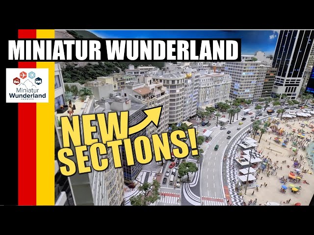Visiting Miniatur Wunderland in 2024 - Check out these NEW SECTIONS!