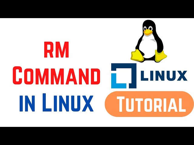 Linux Command Line Basics Tutorials - rm Command in Linux