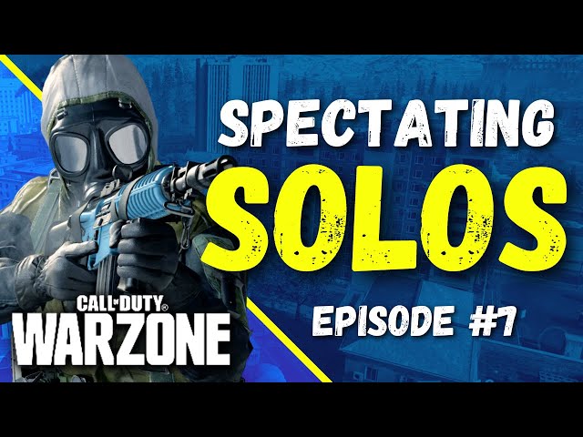 Spectating RANDOM Solos in WARZONE: Season 4 Warzone Gameplay & Commentary (Spectating Saturdays #7)