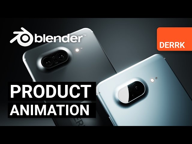 Product Animation in Blender: Phone