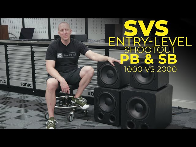 SVS Subwoofers: Which Entry-Level Sub? (PB-1000 vs PB-2000 & SB-1000 vs SB-2000)