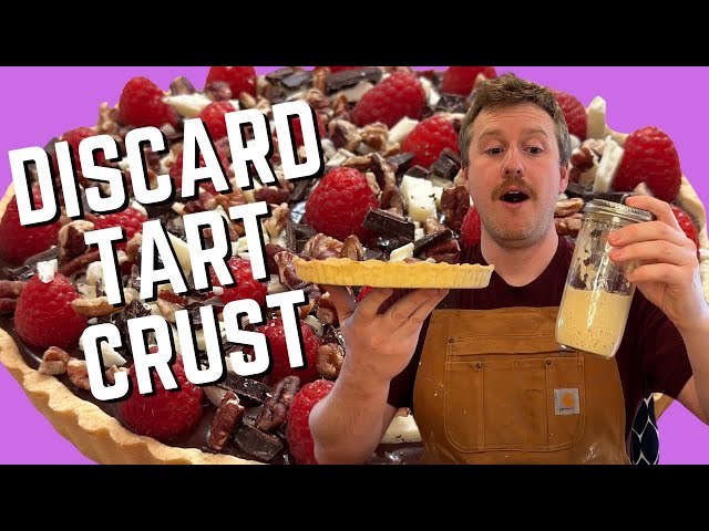 Sourdough Discard Tart Shell (Shortcrust) | Discard Recipes