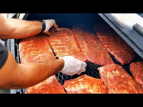 American Street Food - PORK RIBS, BEEF BRISKET, PULLED PORK BBQ Bark Barbecue NYC
