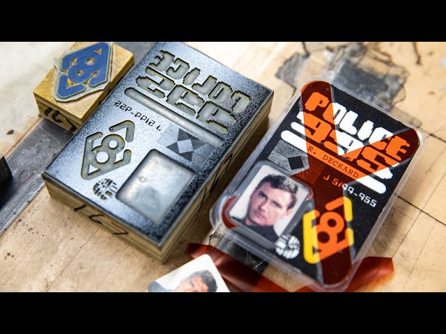 How Blade Runner's Badge Was Made!