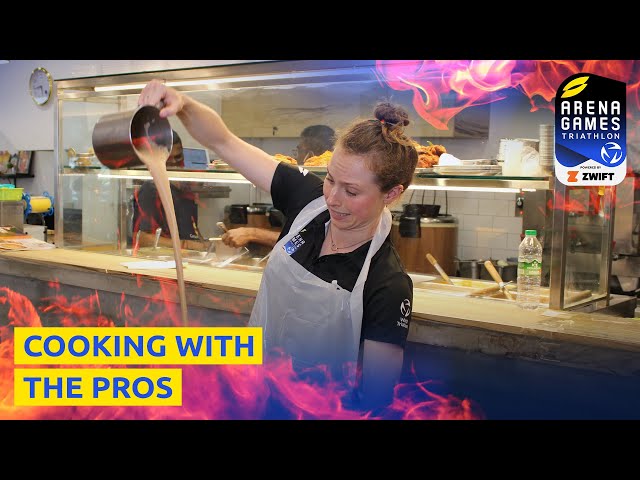 Cooking With Pro Triathletes | Trying Out The Local Singapore Cuisine With Georgia Taylor Brown
