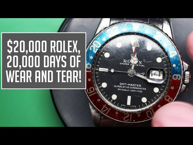 His Grandpa Wore This Rolex GMT Master To Work Every Day For YEARS (And It Shows!)