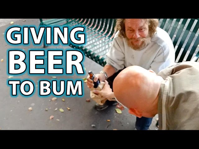 Giving BEER to Homeless using Magic!
