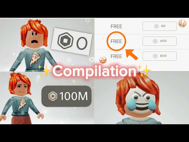 People having ROBUX be like 😱🤑 *COMPILATION* ✨