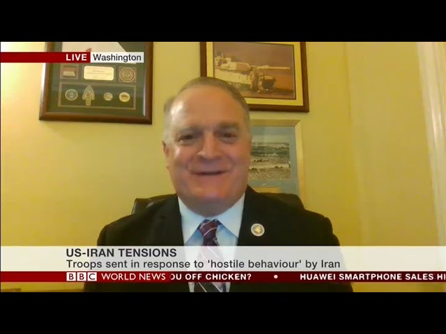 June 17, 2019: Defense Priorities fellow Daniel Davis on BBC to discuss U.S.-Iran escalation