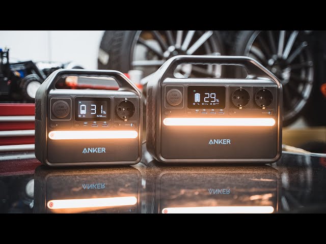 Anker 521 & 535 PowerHouse - mobile Stromspeicher mit langlebiger LiFePO4 Batterie