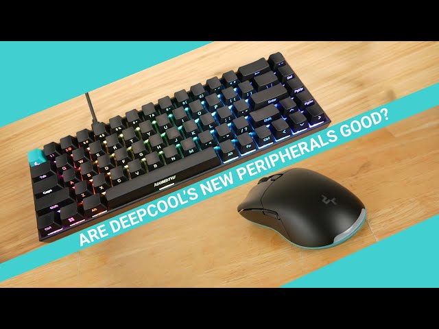 Deepcool KG722 Keyboard & MG510 Wireless Gaming Mouse Review