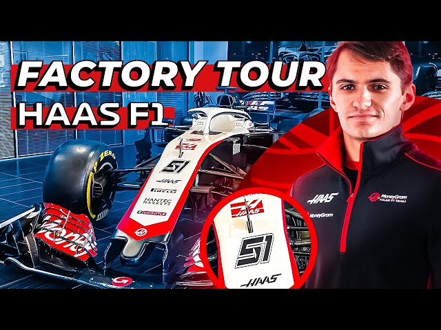 EXCLUSIVE: Haas F1 Team Factory Tour!