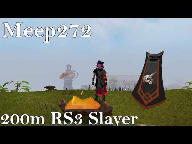 Meep272 - 200m RS3 Slayer xp video! Selling the loottab