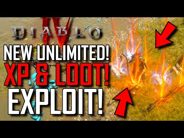 Diablo 4 | NEW Unlimited XP & LOOT! | Farming EXPLOIT! | AFTER PATCH!