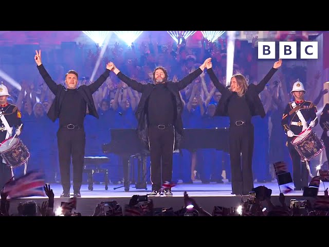 We'll never forget this Take That performance 🙌 | Coronation Concert at Windsor Castle - BBC
