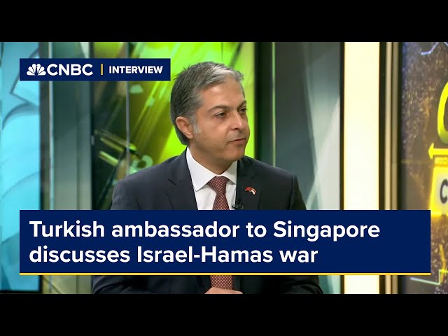 Gaza war: Most of the West remains silent on Israeli decisions, says Turkish ambassador to Singapore