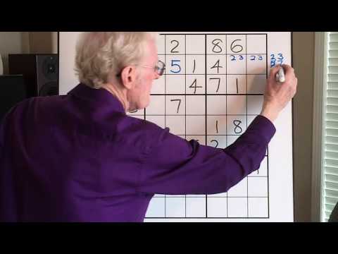Sudoku Tutorial #40    A must know technique.