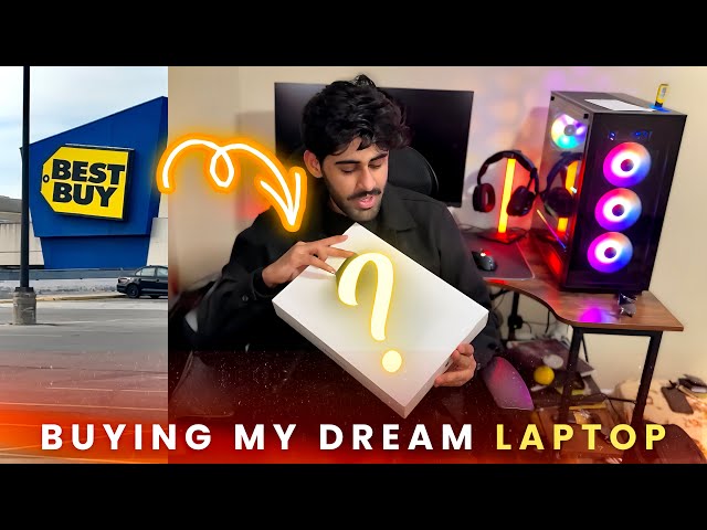 Buying My Dream Laptop After 2 Years In Canada 🇨🇦| Best Buy Canada Tour 🥳| Laptops , Mac books
