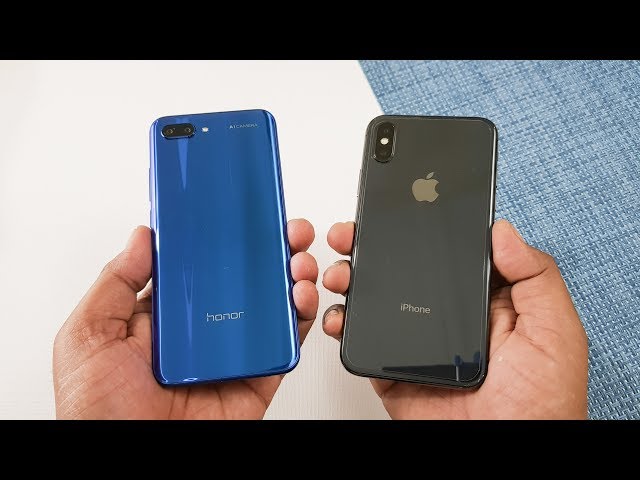 Honor 10 vs iPhone X Speed Test Comparison | Shocking Results !
