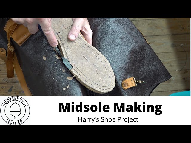 Pt 9. Shoemaking...Midsole Making