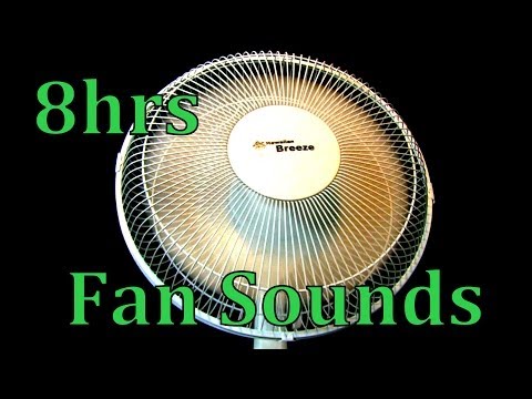 8hrs Oscillating Fan "Sleep Sounds" ASMR