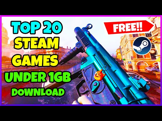 20 Free Steam Games Under 1 GB Download (Games for Low End PCs)