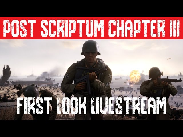 Post Scriptum Chapter 3 || Creator Event Live Stream || 4/22/20