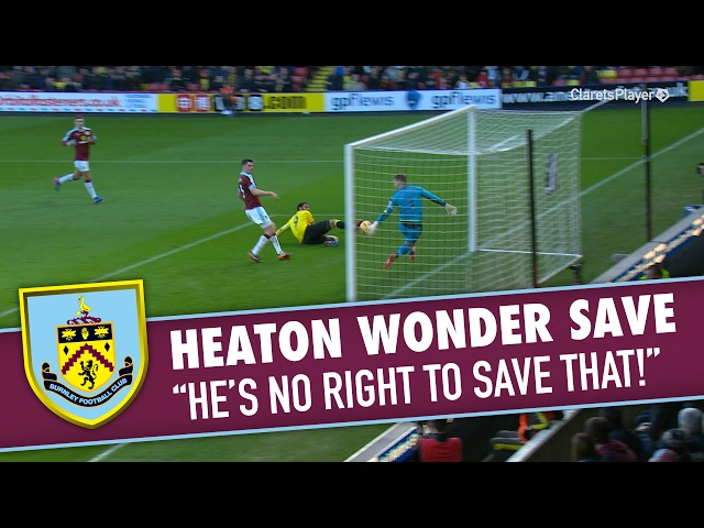 "HE'S NO RIGHT TO SAVE THAT!" | Tom Heaton Wonder Save