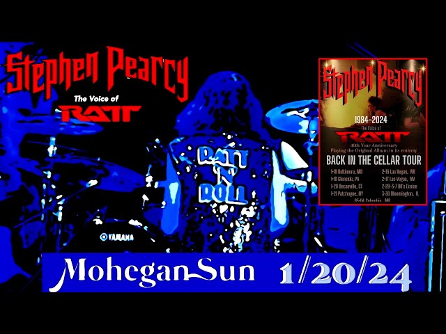 Stephen Pearcy Live Mohegan Sun 1/20/24