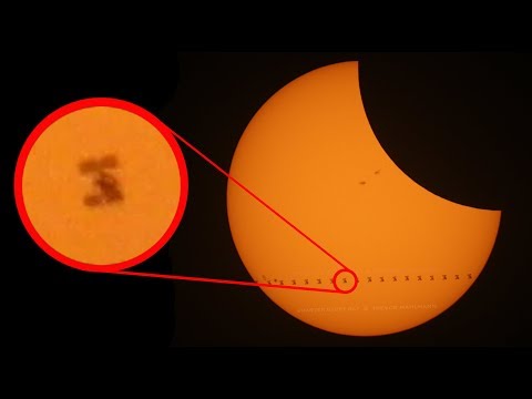 Space Station Transiting 2017 ECLIPSE,  My Brain Stopped Working - Smarter Every Day 175