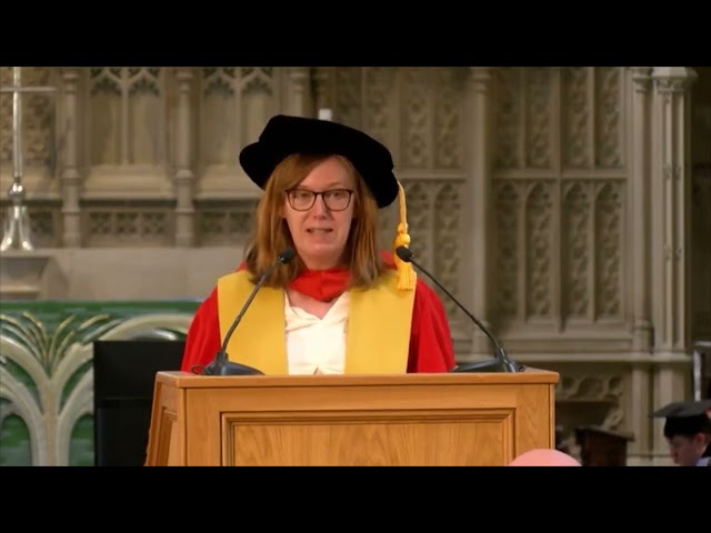 Covid vaccine pioneer Dame Professor Sarah Gilbert receives honorary degree
